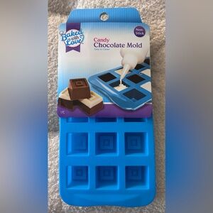 Blue Candy Chocolate Mold